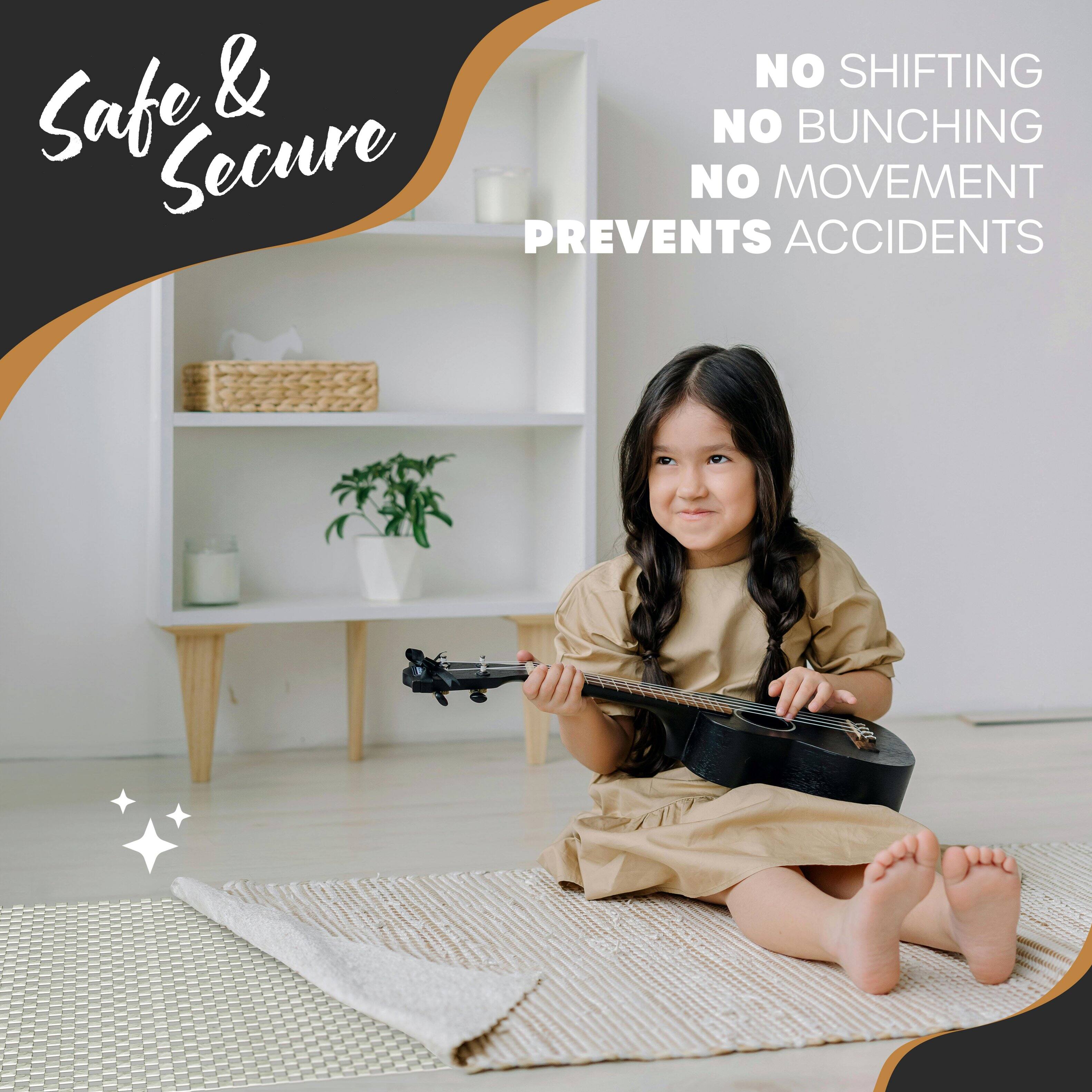 Safe & Secure

NO SHIFTING  
NO BUNCHING  
NO MOVEMENT  
PREVENTS ACCIDENTS