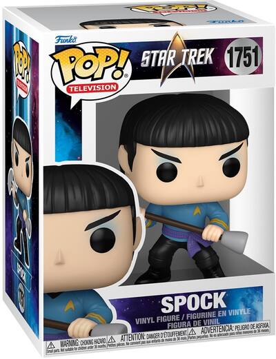 Star Trek: The Original Series – Captain Kirk in Mirror Mirror Outfit Funko Pop! Figurine en vinyle avec étui de protection compatible Pop Box Star Trek: The Original Series – Captain Kirk in Mirror Mirror Outfit Funko Pop! Figurine en vinyle avec étui de protection compatible Pop Box