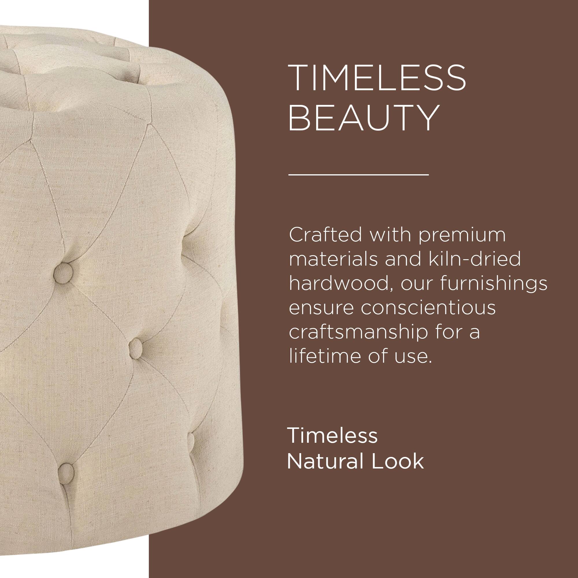 TIMELESS BEAUTY

Crafted with premium materials and kiln-dried hardwood, our furnishings ensure conscientious craftsmanship for a lifetime of use.

Timeless Natural Look