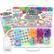 The text on the image is already grouped and correctly written. It reads: "Rainbow Loom BFF Mini Combo: 2 BFF Looms, 100 Rubber Bands, 40 Button Charms, 40 Stickers, 100 C-clips and Instructions."