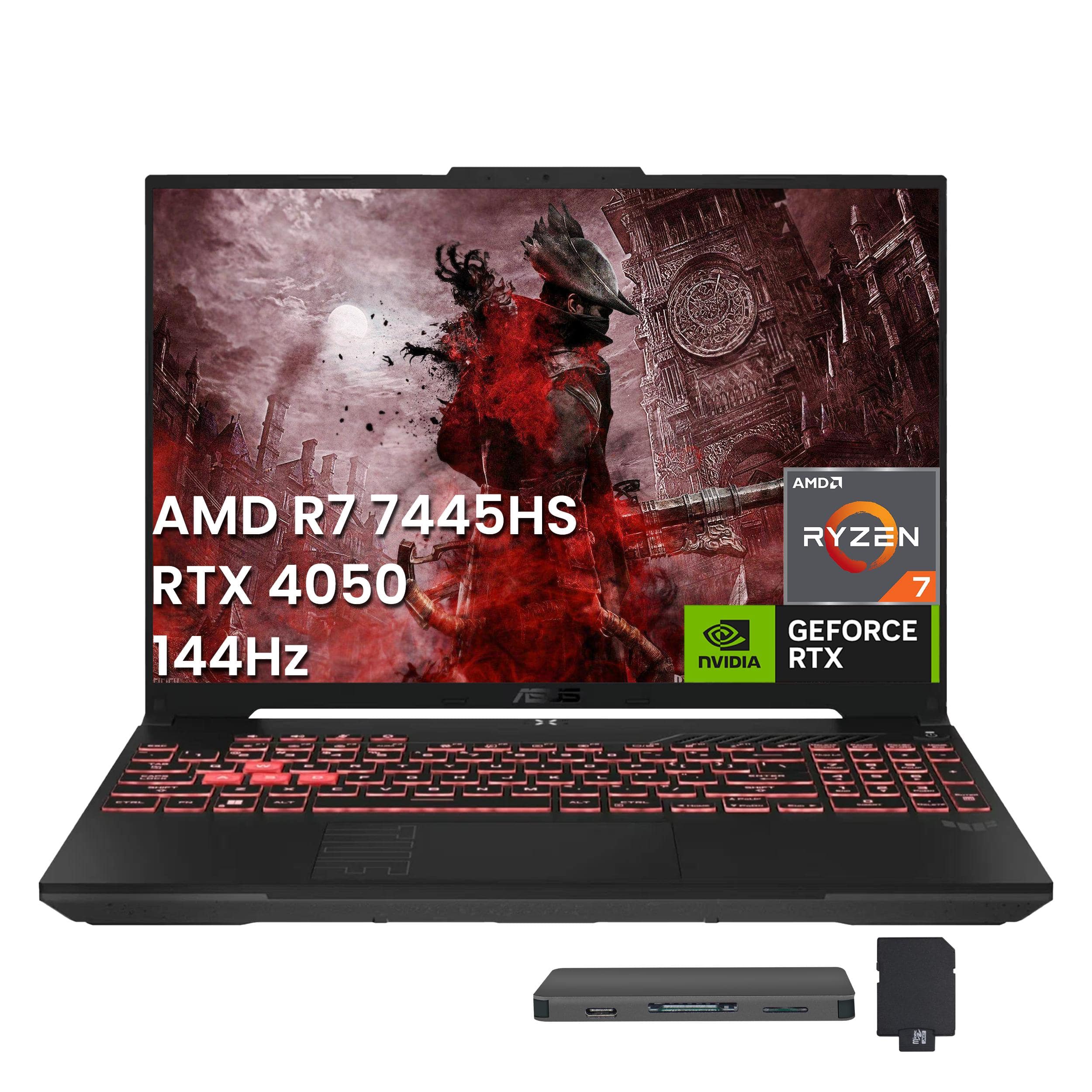 ASUS - TUF Gaming A16 16" Laptop,AMD Ryzen 7 7445HS,NVIDIA GeForce RTX 4050,16GB DDR5,1TB SSD+1TB Docking Station,Win 11 Pro - Gray
