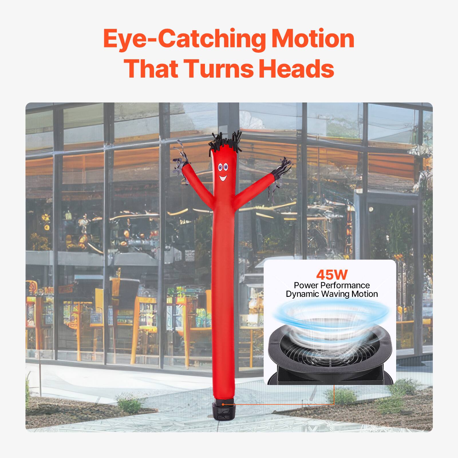 Eye-Catching Motion That Turns Heads

45W Power Performance Dynamic Waving Motion