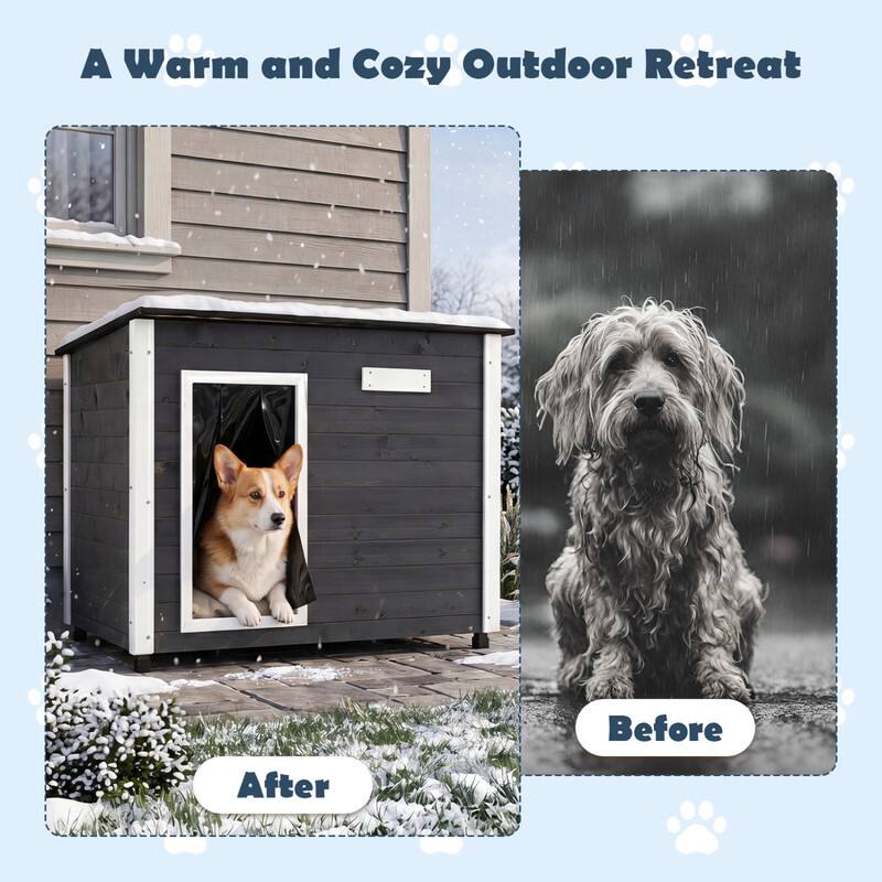 A Warm and Cozy Outdoor Retreat

Before

After