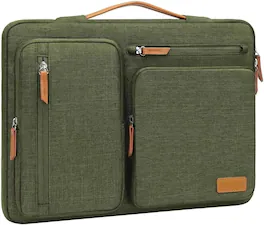 mosiso - 360 Protective Laptop Handbag Sleeve 13 inch for MacBook Air 13 M5 M4 M3 M2 M1 2026-2018/Pro 13 2025-2016/ Neo 13 2026 - Olive Green