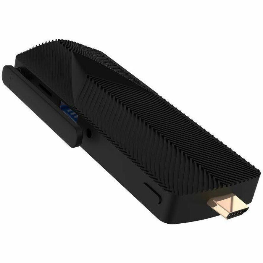Alt View 3. Azulle - Azulle Access Pro Mini PC Stick 8GB/128GB Alder Lake N100 Windows 11 Pro - Azulle Access Pro Mini PC Stick with Intel - Black.
