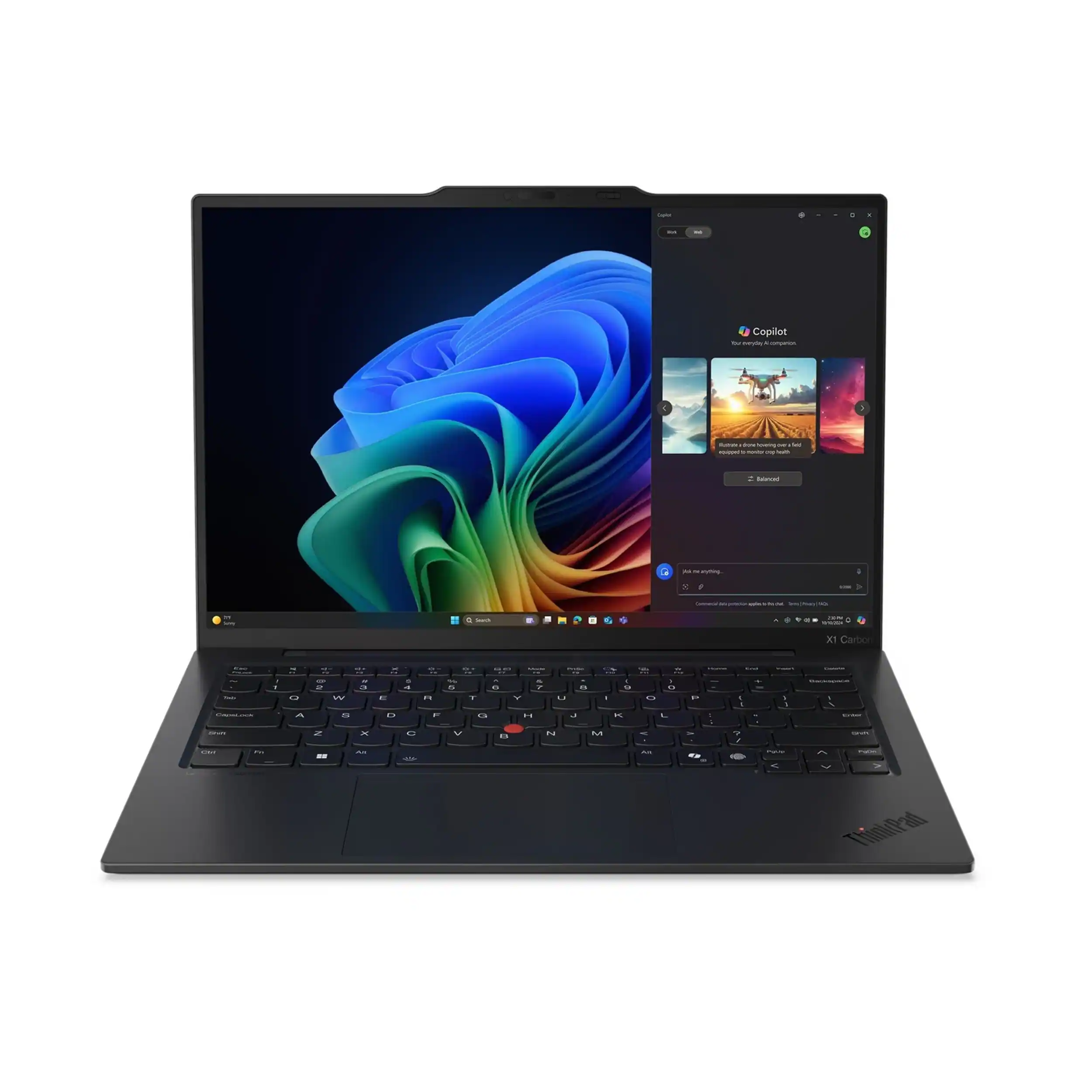 Lenovo - ThinkPad X1 Carbon Gen 13 14" Touchscreen Laptop,Intel Ultra 7 255U,32GB RAM,1TB SSD,Backlit,Win 11 Pro - Black