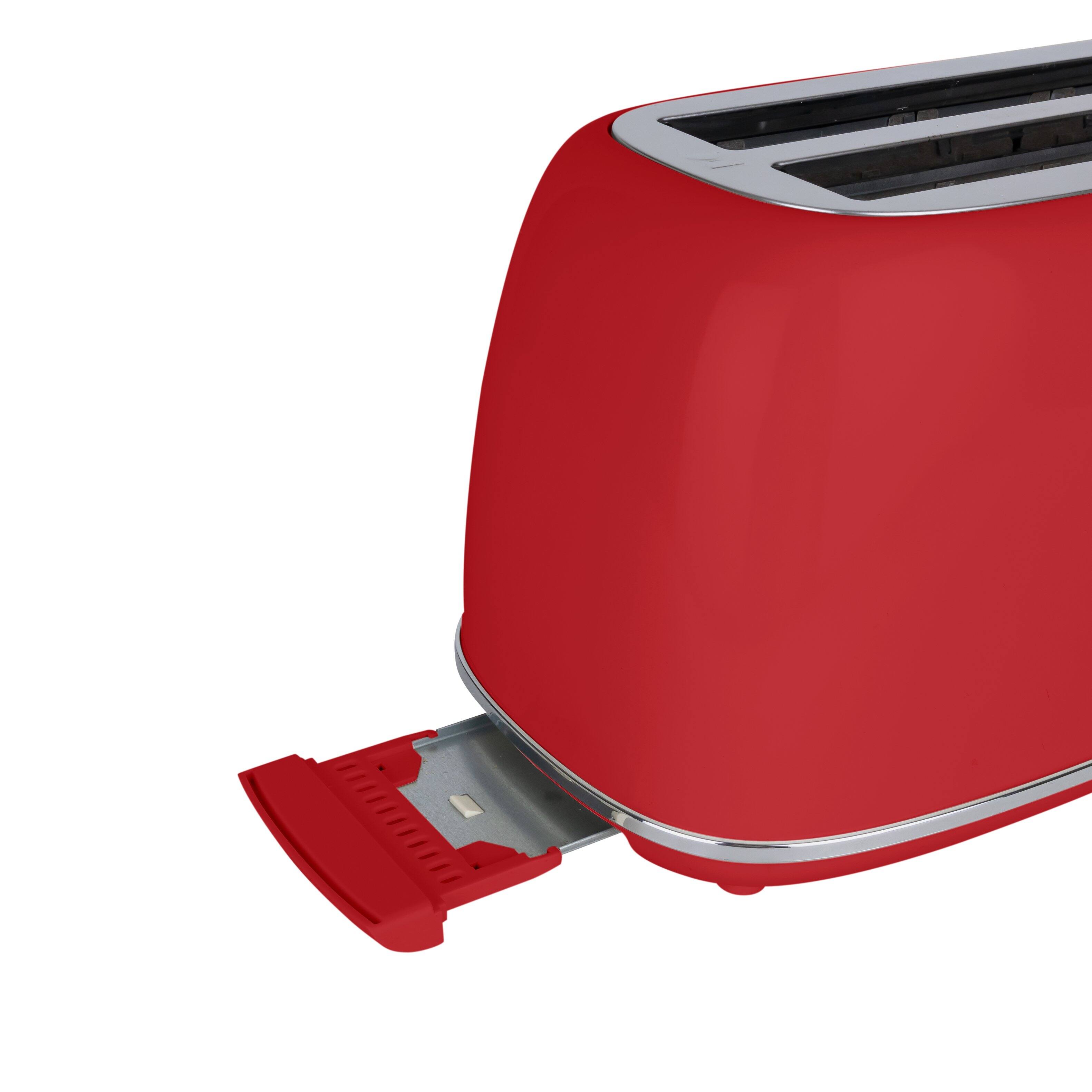 Back. Nostalgia - Nostalgia Classic Retro 2-Slice Toaster, Red - Red.