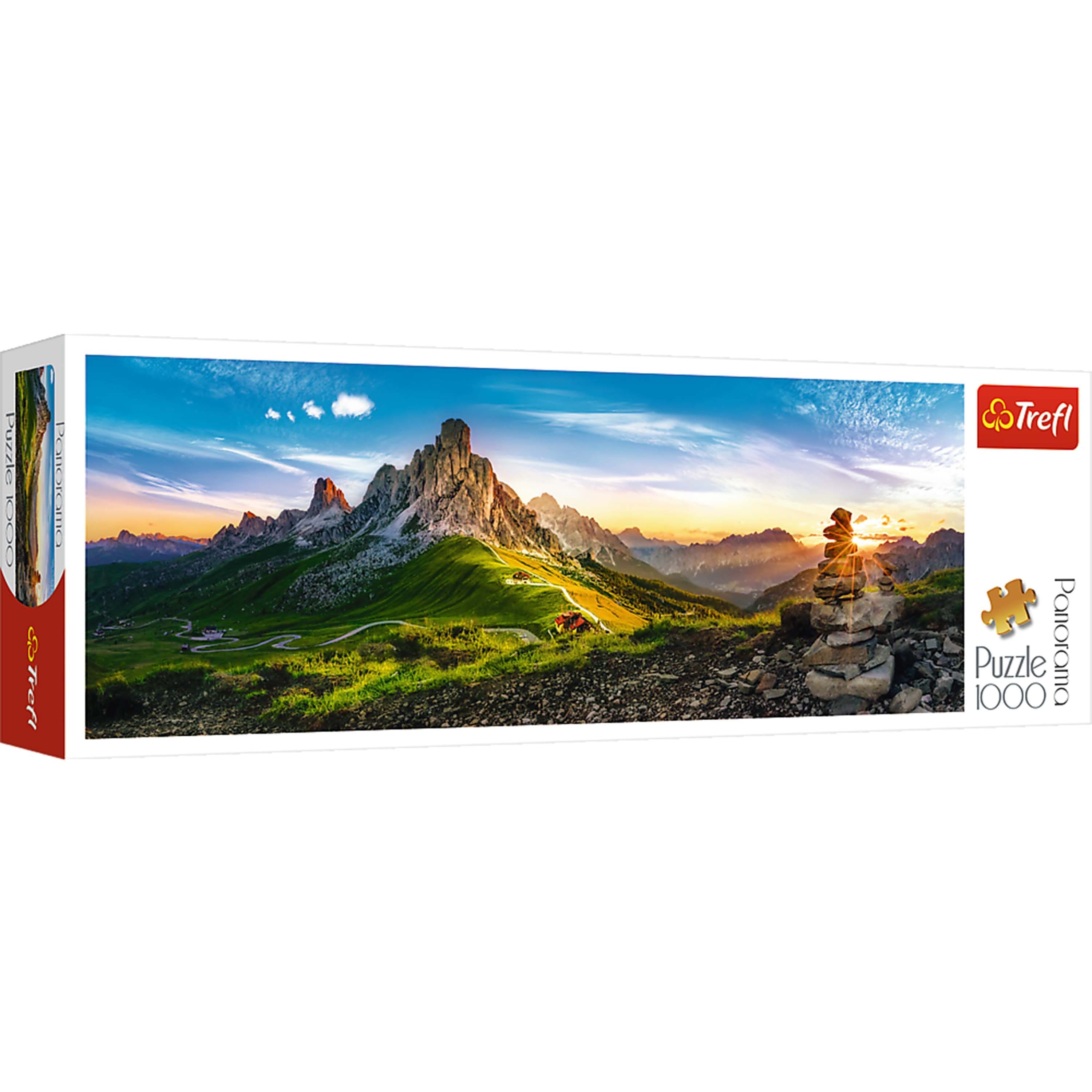 Trefl - Red Panorama 1000 Piece Puzzle - Passo di Giau, Dolomites price history on PriceWatchPro