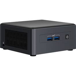 Intel - Refurbished Excellent - Upgraded - NUC 11 Pro NUC11TNHI30 NUC 11 Pro NUC11TNHI30 Mini Desktop (i3-1115G4, 32GB, 1TB SSD, Win 11 Home) - Black