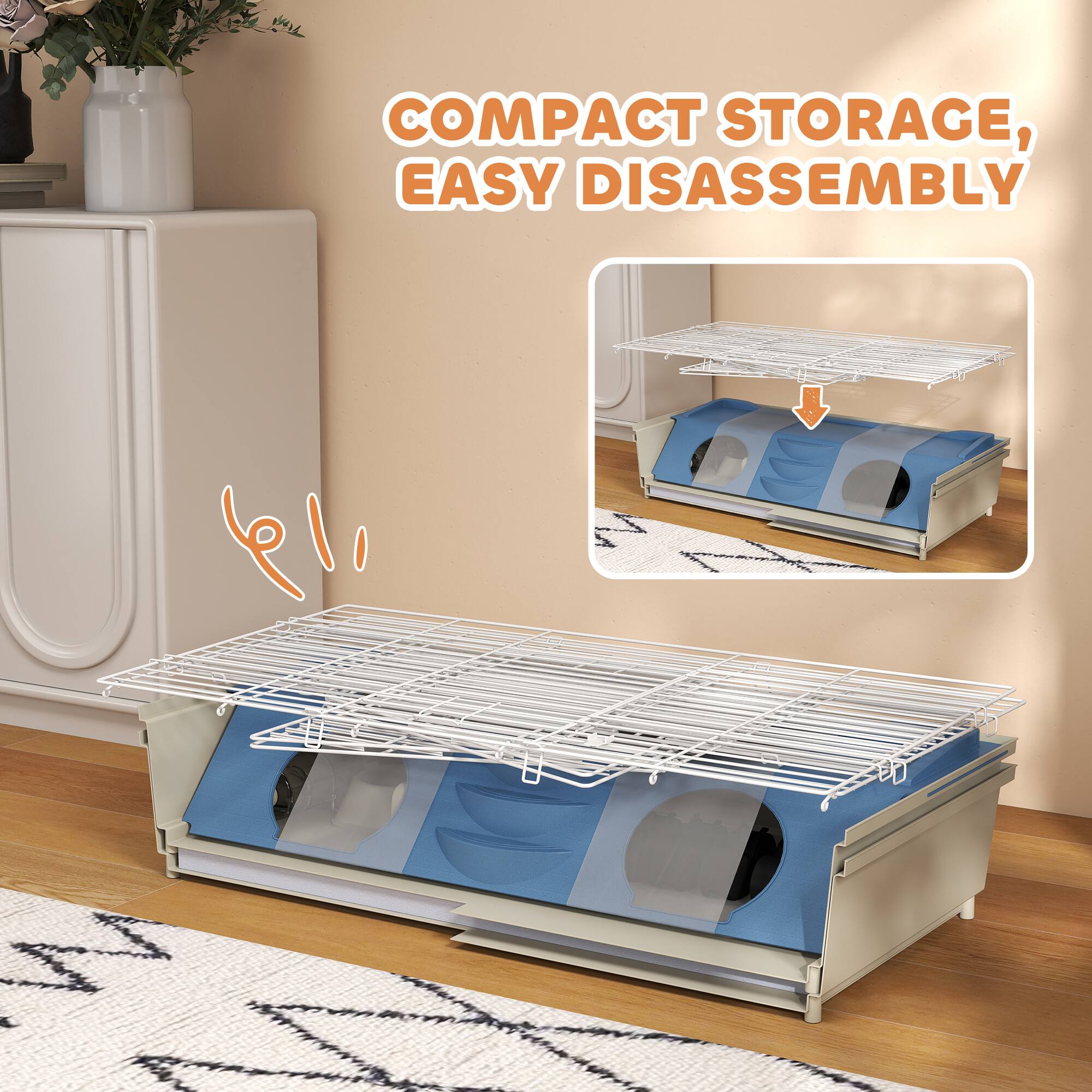 COMPACT STORAGE, EASY DISASSEMBLY

6l