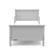 Alt View Zoom 12. Graco - Bailey Toddler Bed - Pebble Gray.