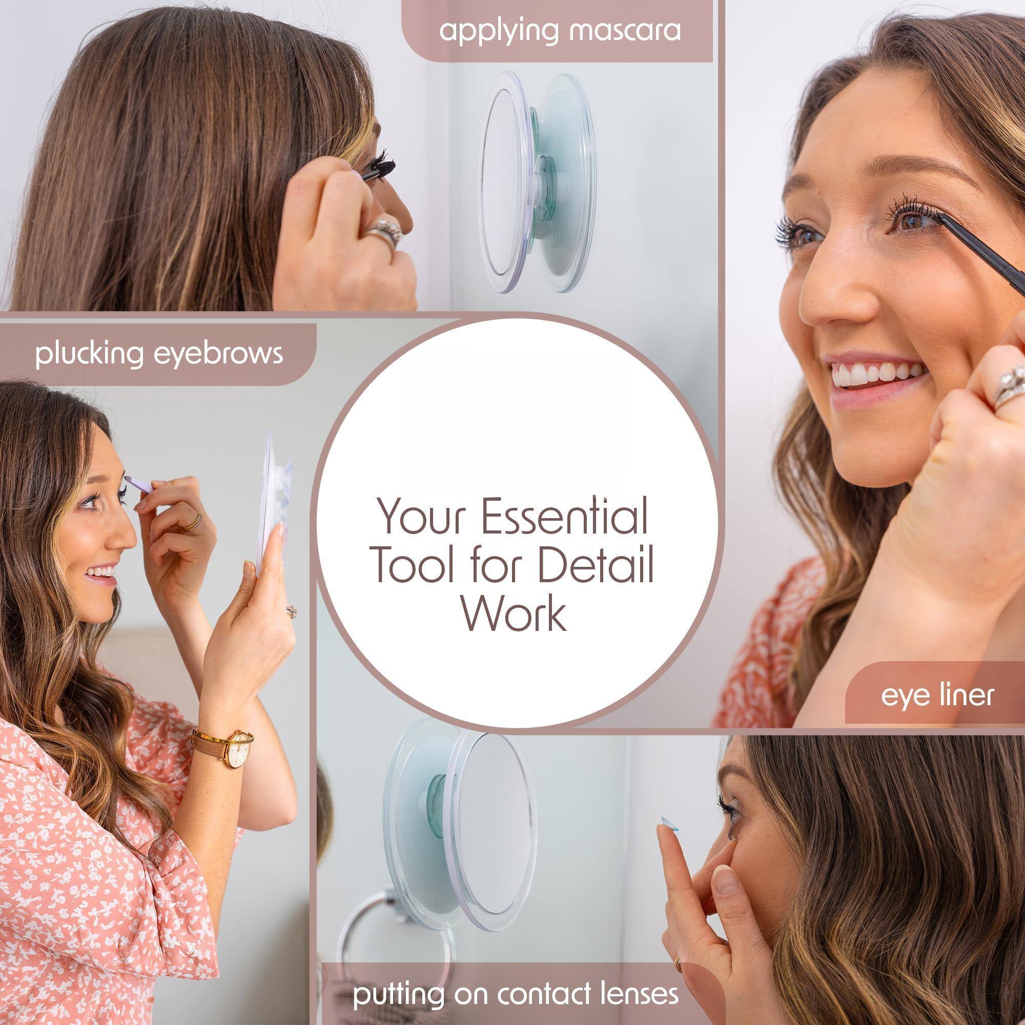 - Applying mascara
- Plucking eyebrows
- Eye liner
- Putting on contact lenses

Your Essential Tool for Detail Work