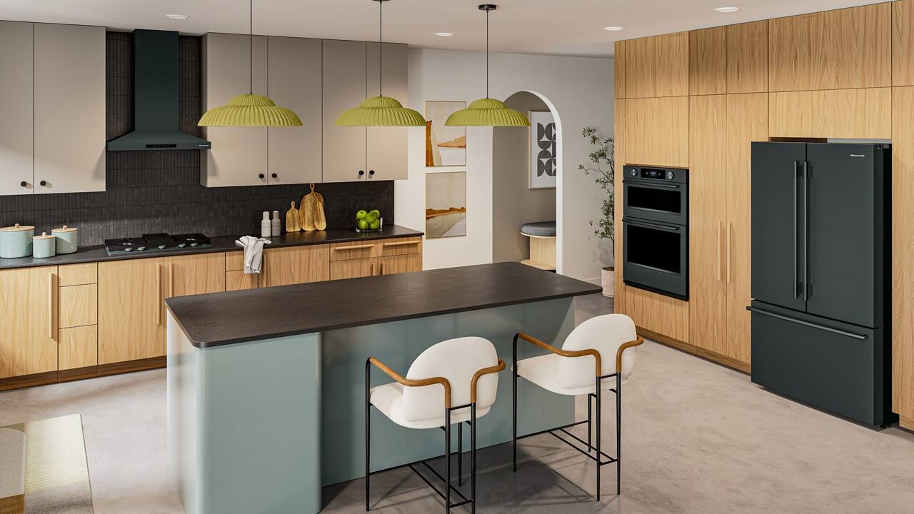 Alt View 12. KitchenAid - 30 in. Wide 5 burners Gas Cooktop with   Integrated Wok Grate - Juniper.