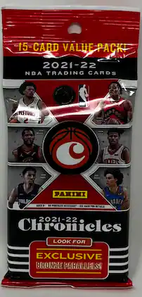 2021-22 Panini Chronicles Basketball Hanger Pack