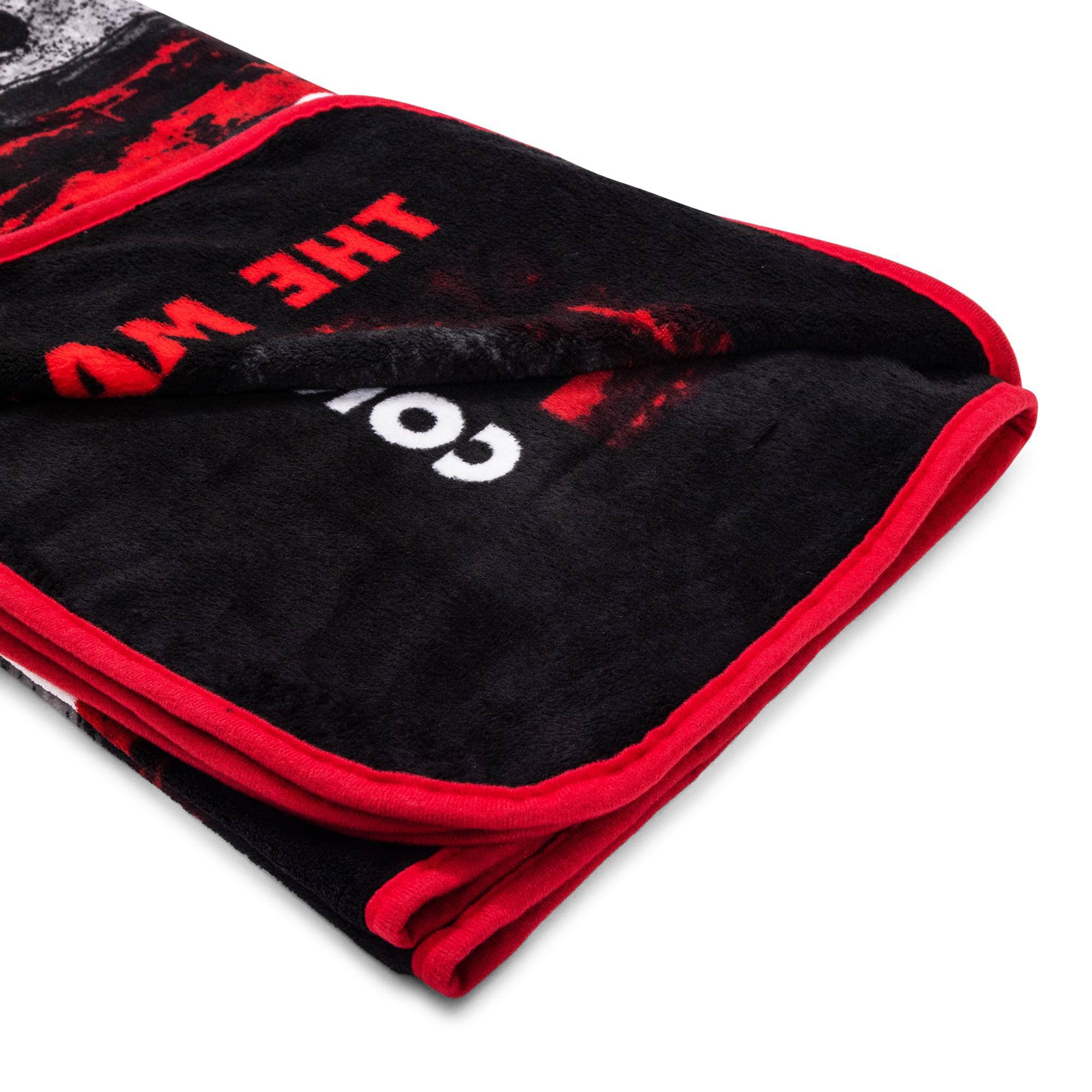 Alt View 10. Silver Buffalo - Halloween II "The Faces Of Michael Myers" Raschel Throw Blanket | 45 x 60 Inches - Multi-Colored.