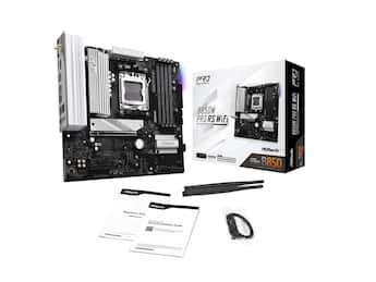 ASRock B850M PRO RS WIFI AM5 AMD B850 Micro ATX Motherboard - Best Buy ASRock B850M PRO RS WIFI AM5 AMD B850 Micro ATX Motherboard - Best Buy