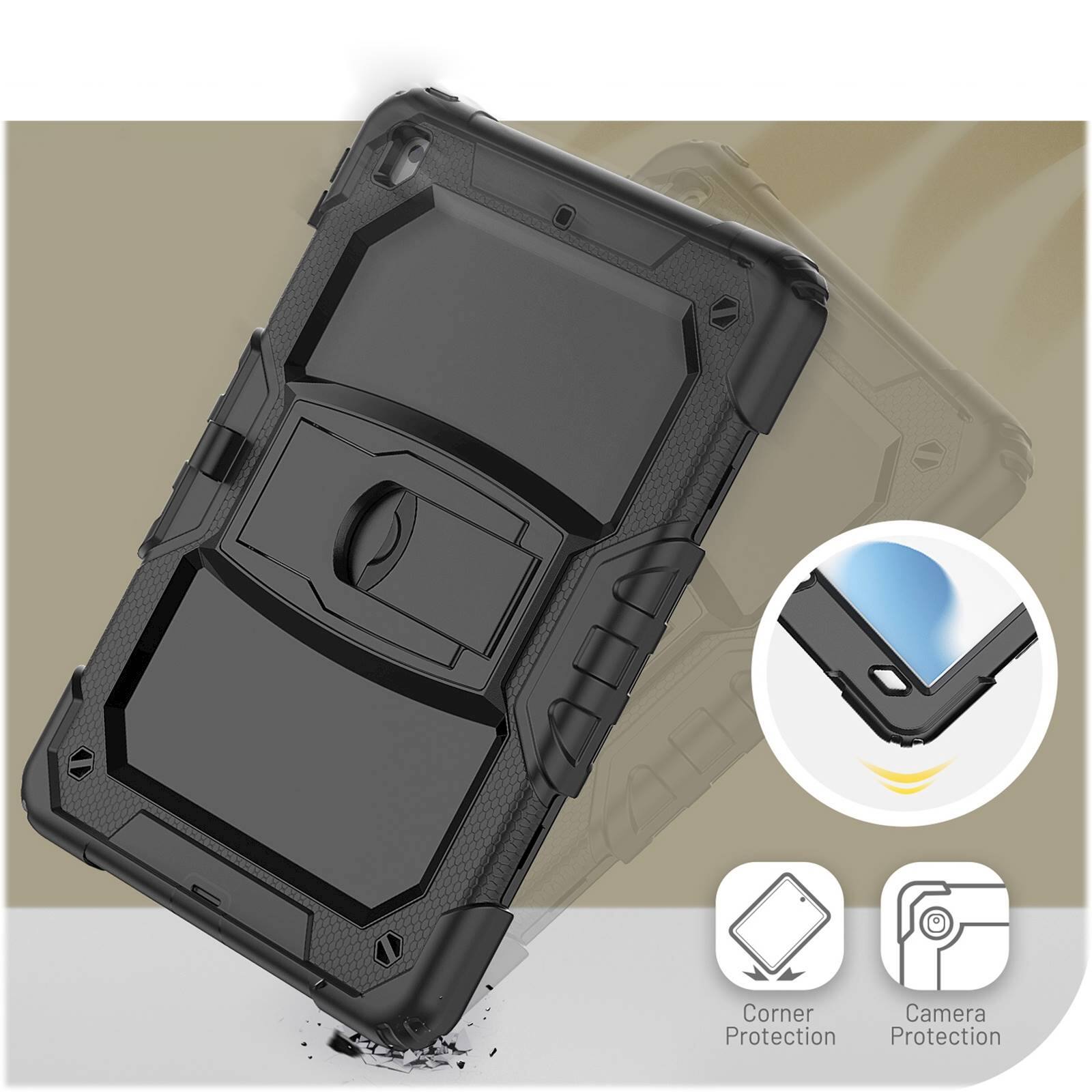 Alt View 15. SaharaCase - Defense Series Case for Apple iPad 10.2 (7th, 8th, 9th Generation 2021) - Black.