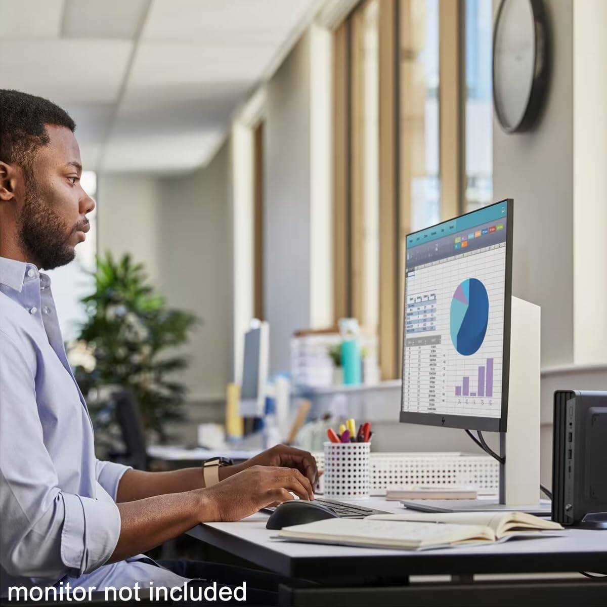 monitor not included