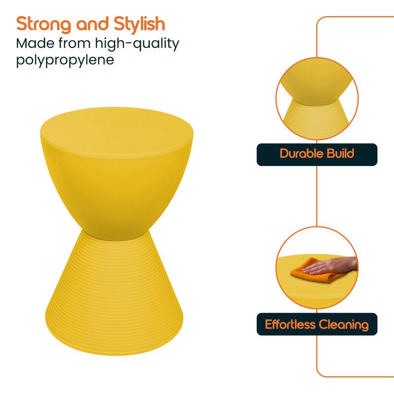 Strong and Stylish  
Made from high-quality polypropylene  

Durable Build  

Effortless Cleaning
