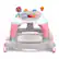 Left. Storkcraft - 3-in-1 Activity Walker and Rocker with Jumping Board with Feeding Tray - Pink.