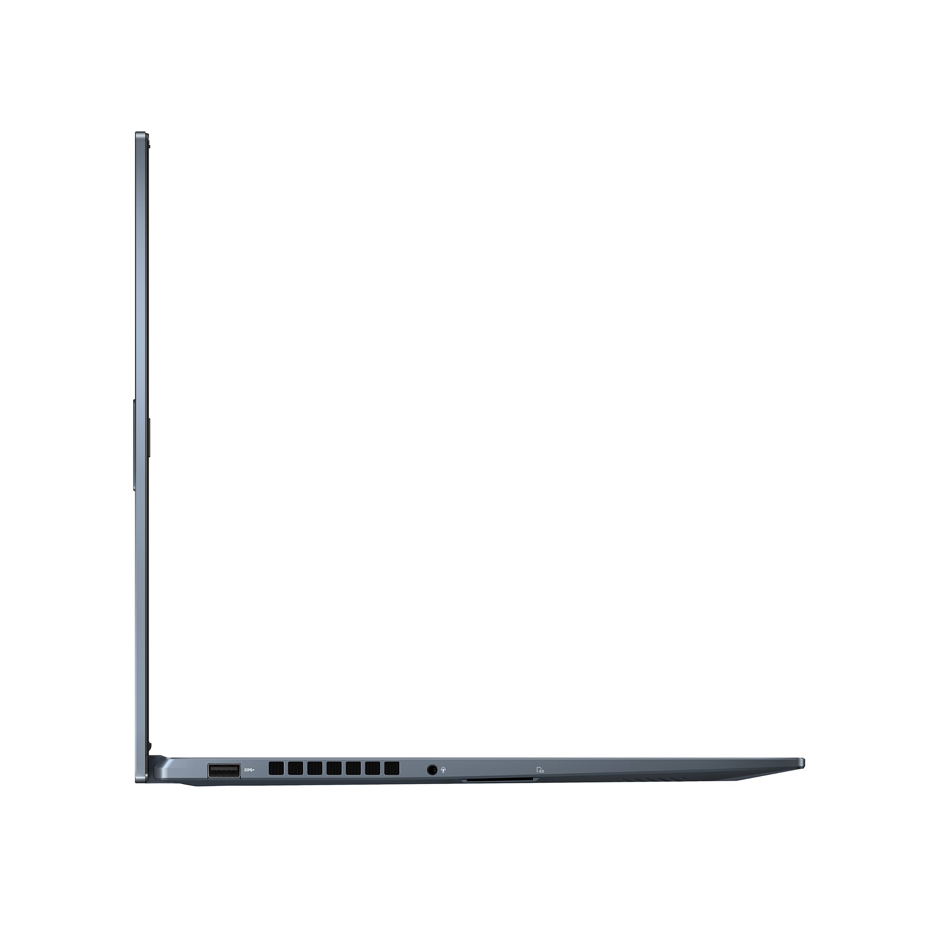 Alt View 4. ASUS - Vivobook Pro 16" Laptop - Intel 12th Gen Core i7 with 16GB Memory - NVIDIA GeForce 3050 Ti - 1TB SSD - Quiet Blue.