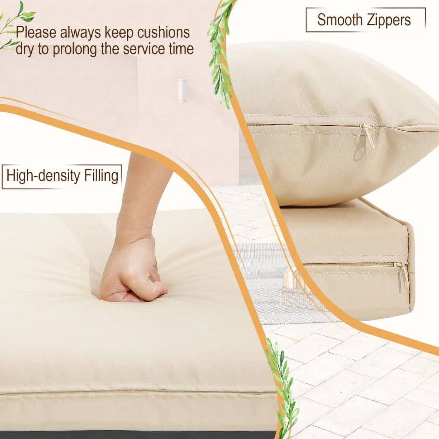 Please always keep cushions dry to prolong the service time

Smooth Zippers

High-density Filling