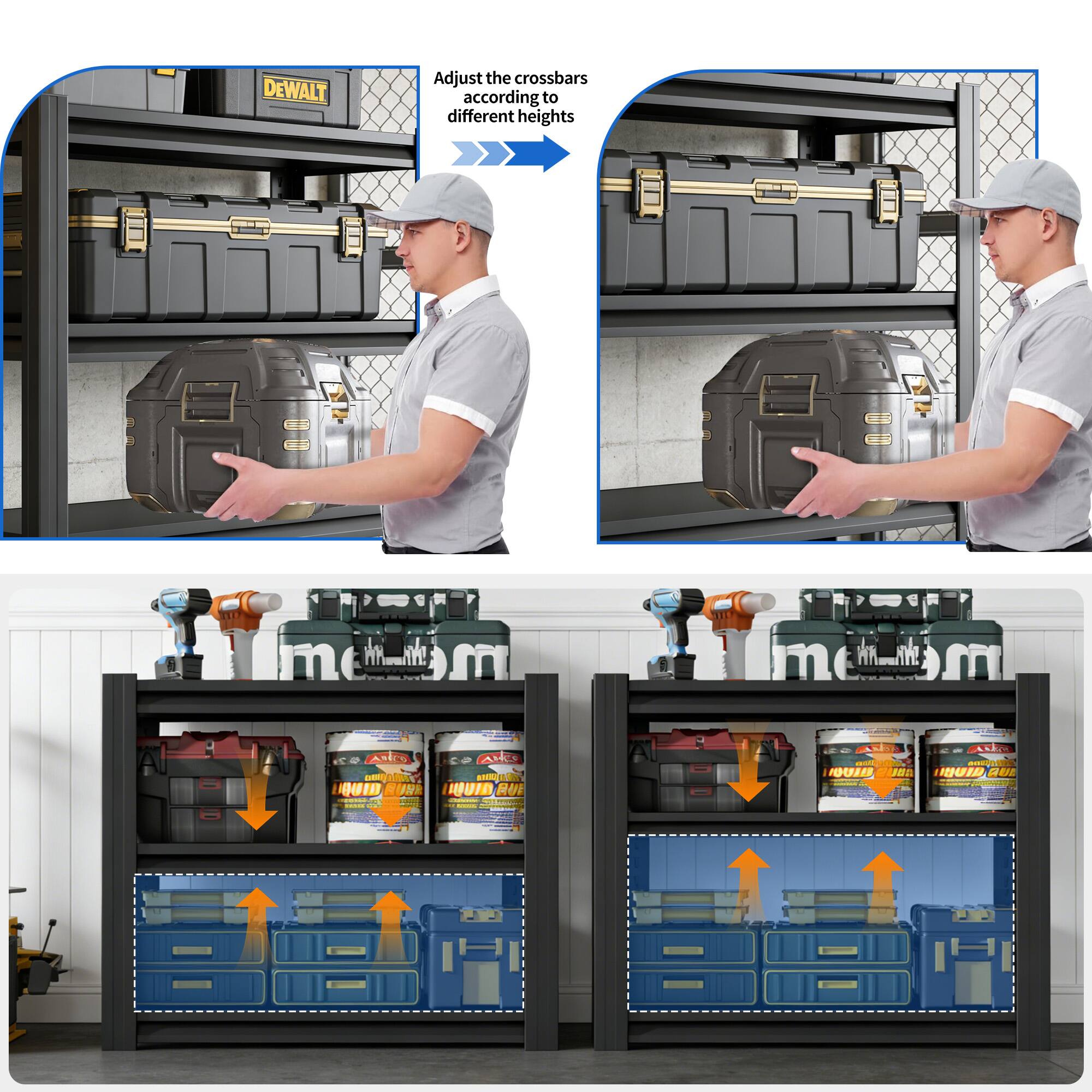 DEWALT Adjust the crossbars according to different heights