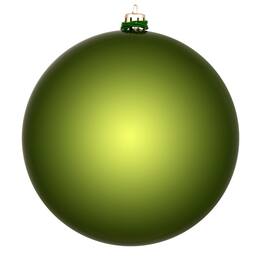 Vickerman - 12" Juniper Shiny Ball UV Drilled - Juniper Green
