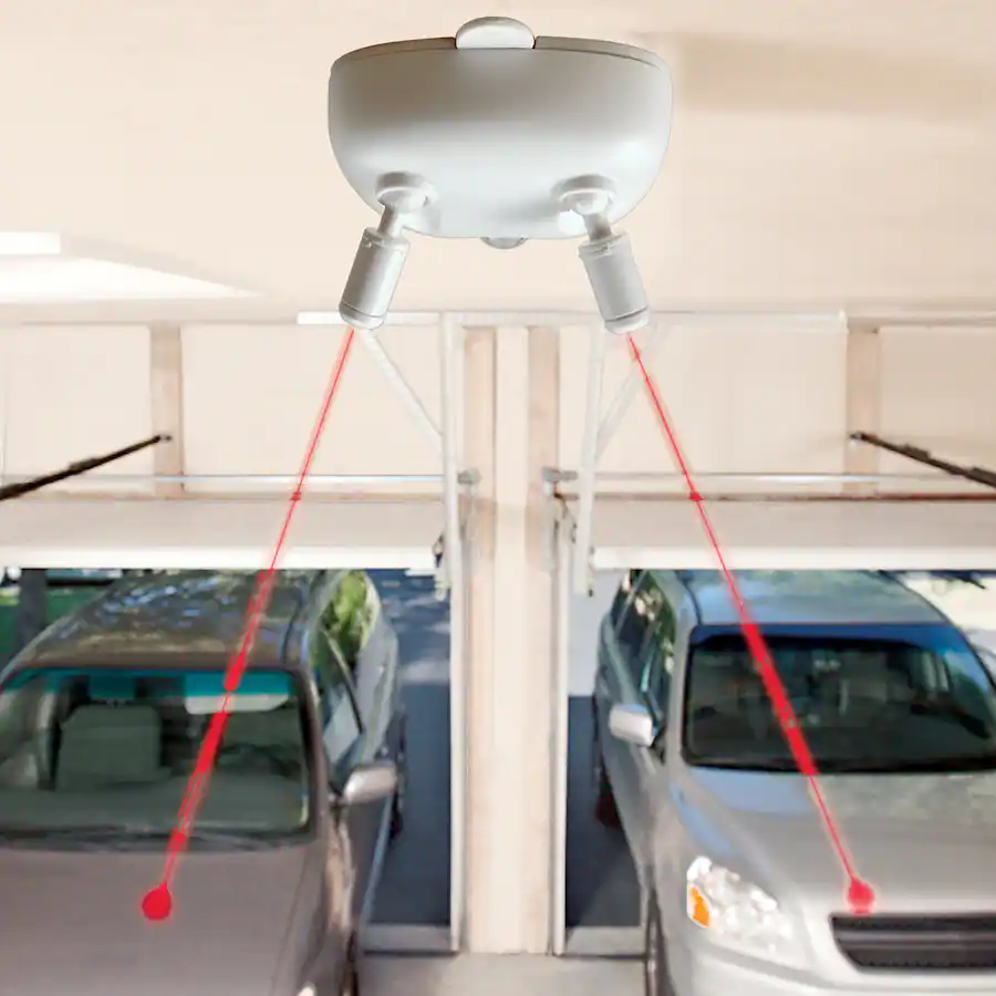 MAXSA Innovations Dual Laser Garage Parking System White 37313 - Best Buy