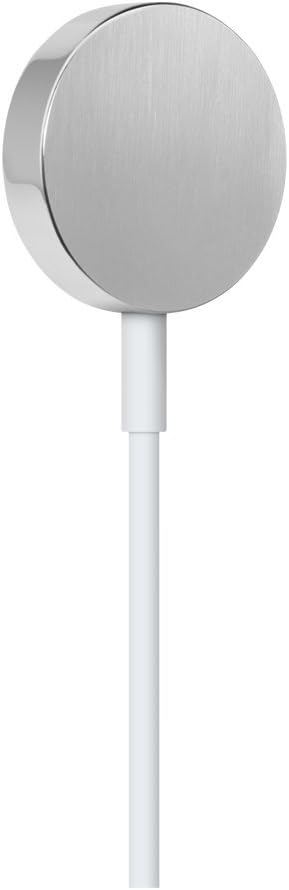 Angle. Apple - Apple Watch Magnetic charger to USB cable 2m - MU9H2AM/A I Color: White.