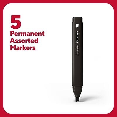 5 Permanent Assorted Markers

Permanent Marker
D (Thick)