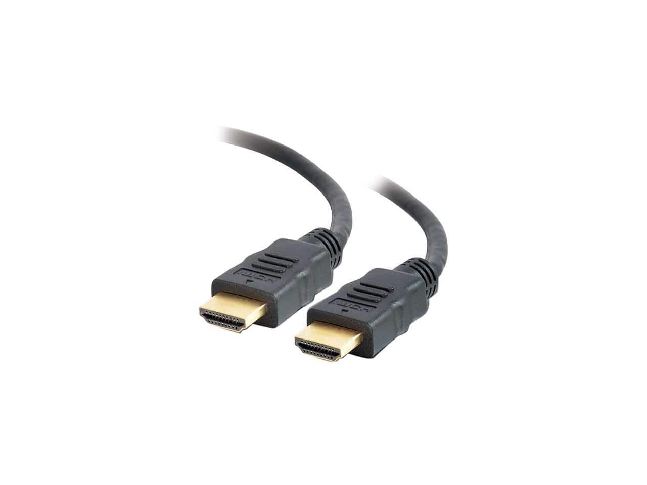 Cables to Go - C2G 56782 4K HDMI Cable with Ethernet (60Hz) - 3 Ft - Black