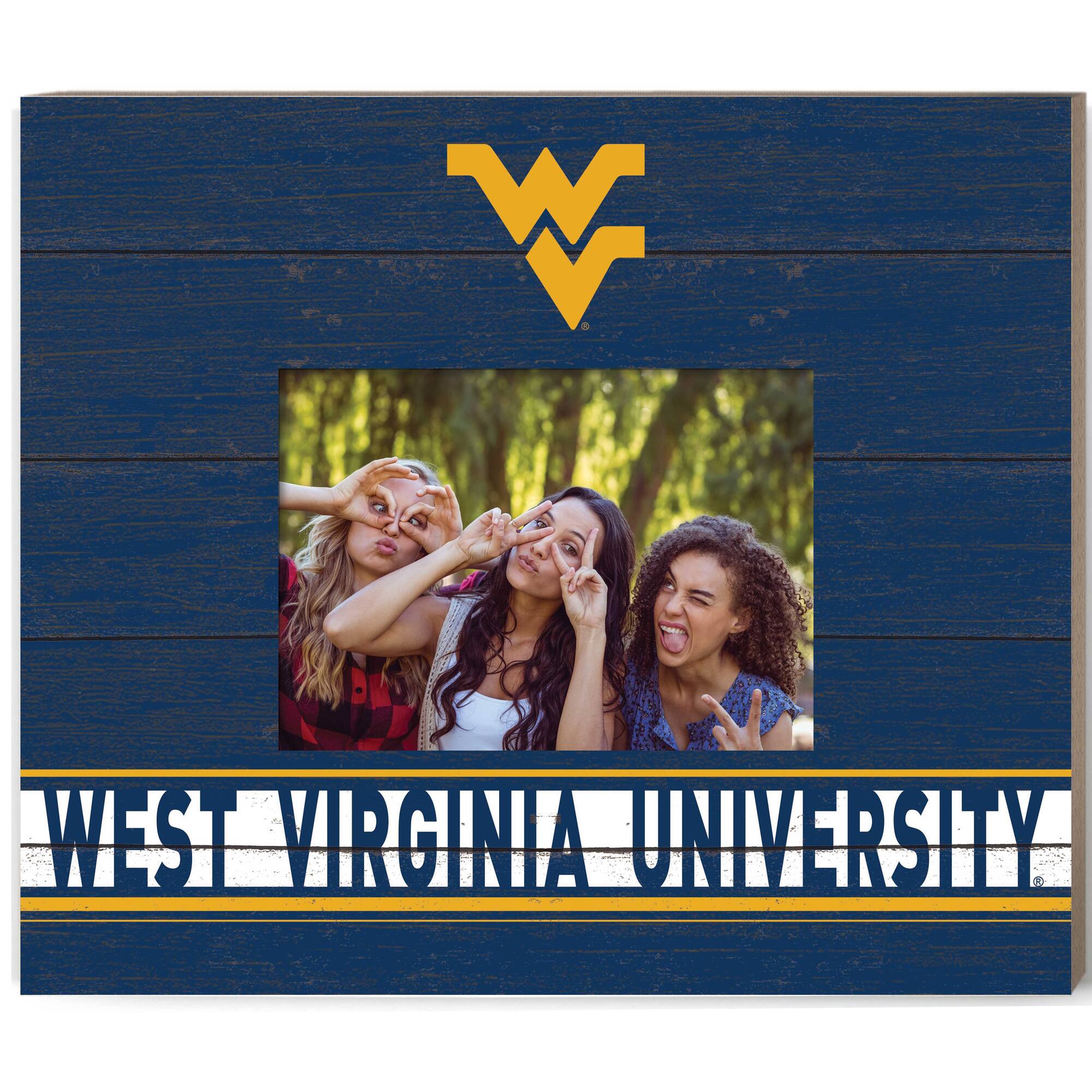 Jardine - West Virginia Mountaineers 11'' x 13'' Team Spirit Picture Frame - Navy