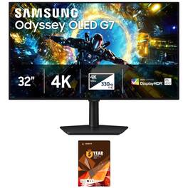 Samsung - LS32HG732SNXZA Gaming Monitor with 5 Year Amber Protection (2026) - Black
