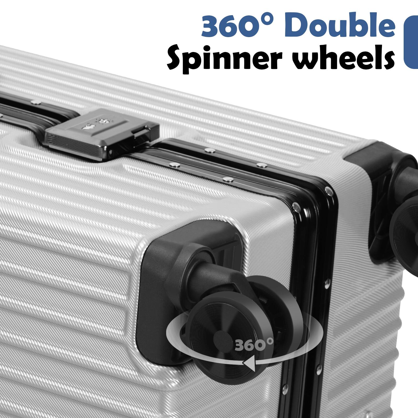 360° Double Spinner wheels