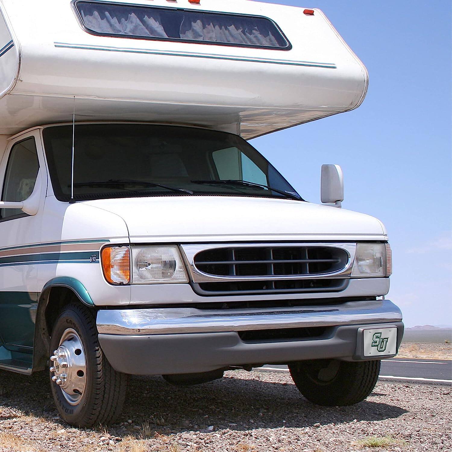 Alt View 4. Rico Industries - Stetson Mad Hatters Mirrored Laser Cut License Plate Laser Tag - Multi.