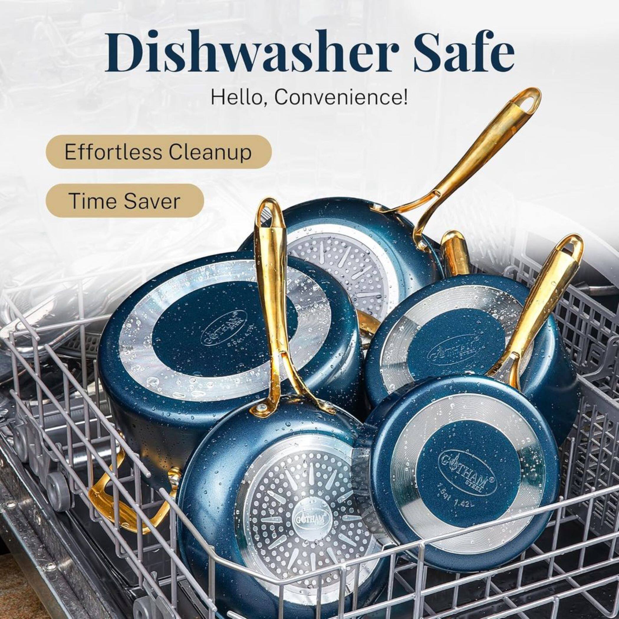 Dishwasher Safe
Hello, Convenience!
Effortless Cleanup
Time Saver
TEA OUTHAM GOTHAM STREL 5qt 7.42L