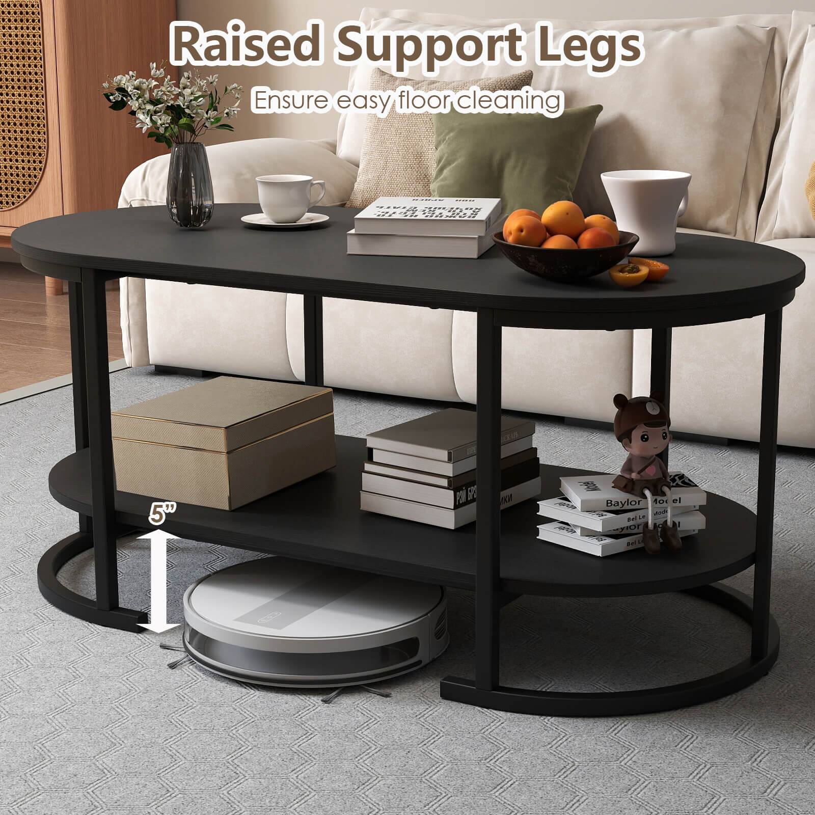 Raised Support Legs  
Ensure easy floor cleaning  

5"