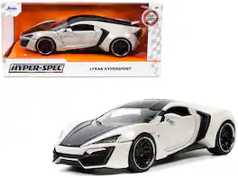 Jada - Lykan Hypersport Gray and Black "Hyper-Spec" Series 1/24 - Gray/Black