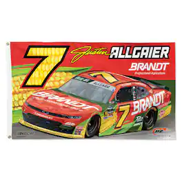 WinCraft - Justin Allgaier 3' x 5' Single-Sided Deluxe Flag - Multicolor