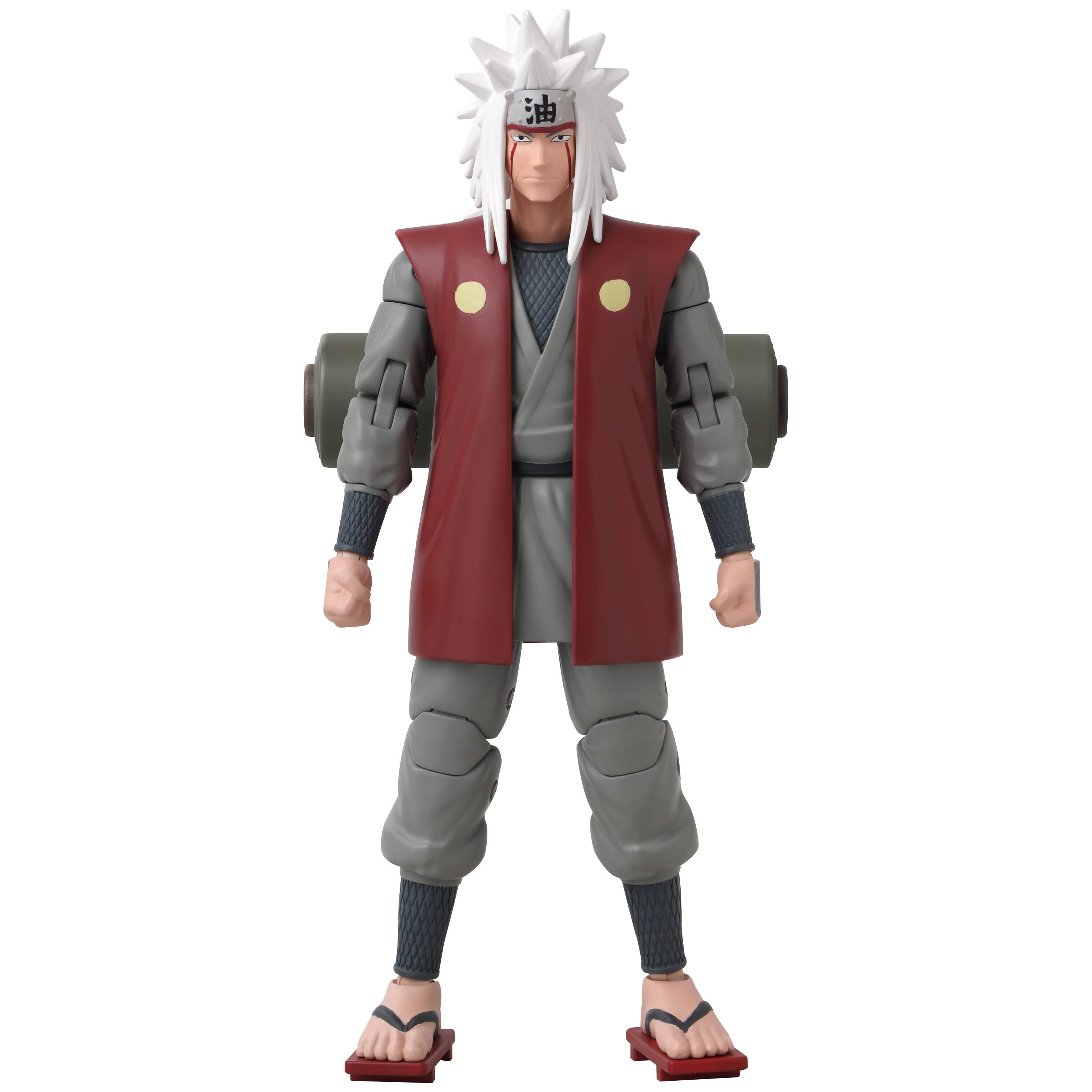 Left. Bandai - ANIME HEROES - Naruto Uzumaki - Jiraiya Action Figure - Multi.