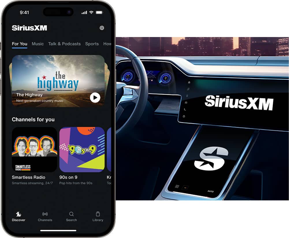Enjoy 4 Months Free Of SiriusXM All Access - Front_Zoom