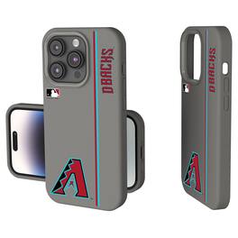 Keyscaper - MLB - Arizona Diamondbacks iPhone Soft Touch Case - 14 - Gray