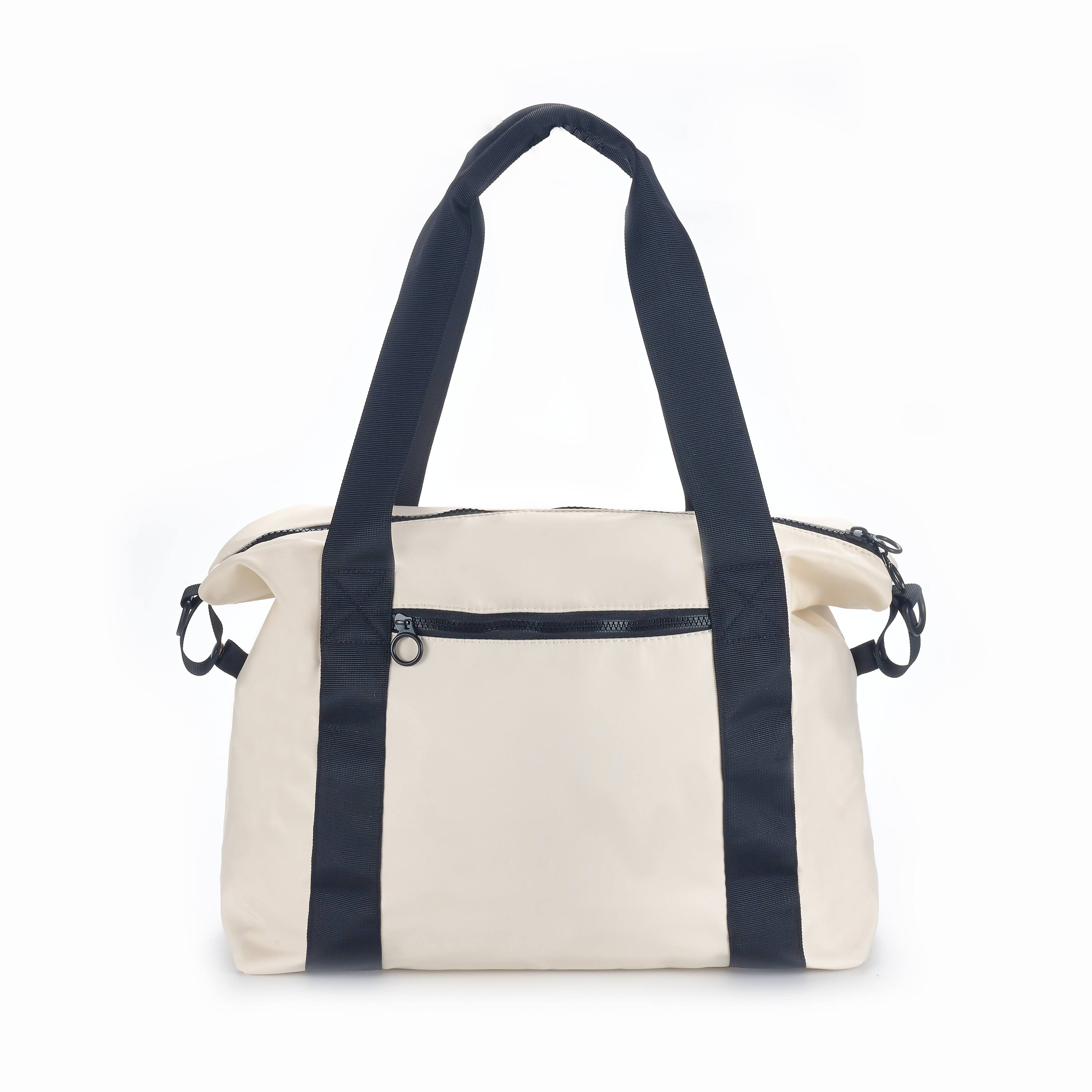Back. ARTI - ARTI Duffle Bag, Cream - Cream.