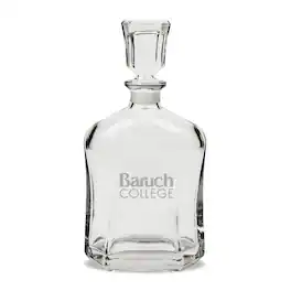 Jardine - CUNY Baruch College 23.75oz. Crystal Whisky Decanter - Multicolor