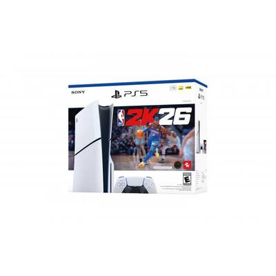 PlayStation 5 Disc Slim Edition NBA 2K26 Bundle + PlayStation 5 PlayStation 5 Disc Slim Edition NBA 2K26 Bundle + PlayStation 5