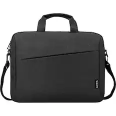 Front. Lenovo - Lenovo T210 Carrying Case for 17" Notebook - Black - Water Resistant - Quilt Body - Polyester Exterior Material - Black.