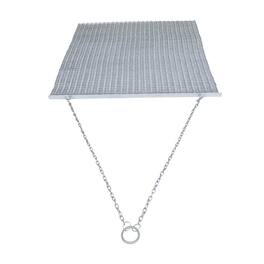 Yard Tuff - 455TBDM ATV/UTV 5' x 4.5' Zinc & Steel Field Surface Leveling Drag Mat - Silver