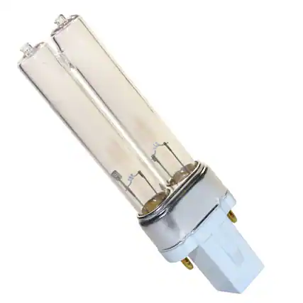 Front. HQRP - 5 W UV-C Replacement Bulb G23 2-Pin for GermGuardian LB4000 AC4800 AC4900.