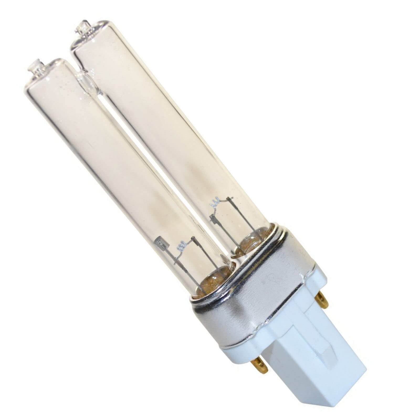 Front. HQRP - 5 W UV-C Replacement Bulb G23 2-Pin for GermGuardian LB4000 AC4800 AC4900.